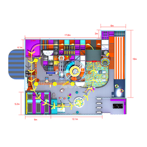 Équipement <span class=keywords><strong>de</strong></span> terrain <span class=keywords><strong>de</strong></span> jeux intérieur <span class=keywords><strong>de</strong></span> qualité commerciale, centre <span class=keywords><strong>de</strong></span> jeux pour enfants sur le thème <span class=keywords><strong>de</strong></span> l'espace avec trampoline, parcours <span class=keywords><strong>de</strong></span> cordes et toboggan en forme <span class=keywords><strong>de</strong></span> beignet - Product Image 2
