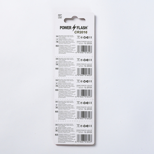 Batterie a Bottone al Litio Rosse <span class=keywords><strong>CR2016</strong></span> <span class=keywords><strong>3V</strong></span> per Telecomandi, Elettrodomestici, Giocattoli ed Elettronica di Consumo - Personalizzabili OEM - Product Image 3
