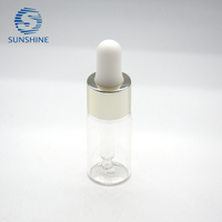 Flacon compte-gouttes en verre de 10 ml, flacon en verre avec compte-gouttes pour huile essentielle ou parfum