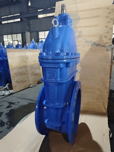 วาล์วประตูเหล็กดัดชนิดยืดหยุ่น DN450 DIN3352 F4 Ggg50 พร้อมซีลยาง PN10 PN16 - Product Image 2