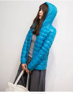 Manteaux en duvet de canard blanc 90% pour femmes, manteau chaud d'automne et d'hiver, veste en duvet de canard ultralégère pour femme, parka coupe-vent M0132 - Product Image 5