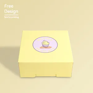 Food Storage Box For Kitchen Grain Rice Container Food Paper Boxes Custom Cake Box