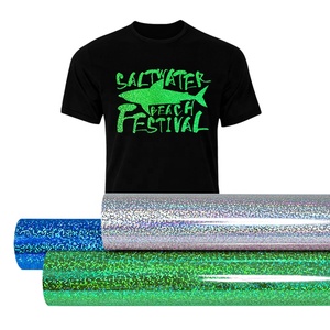 ビニールテキスタイルシートの良質の鉄Tシャツのための金属ビニールロール熱伝達フィルム - Product Image 2