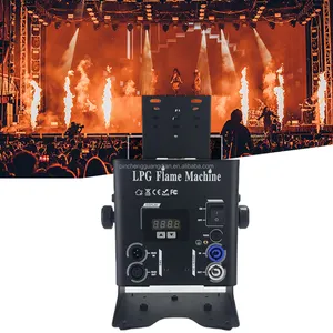 Professional Dj Show Equipment 200W Fire Machine Dmx Remote Adjustable Angle Single-Head LPG Flame Machine