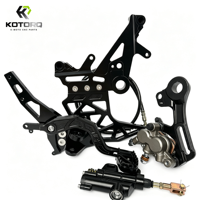 KOTORQ Rear Brake System Upgrade Kit for Surron Ultra Bee Dual Caliper Rear Brake Conversion Electric Motorcycle Brake Parts
