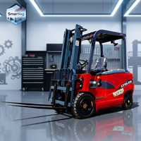 Chariot élévateur électrique Smartlog CPD-20 3 tonnes, batterie lithium-ion, longueur de fourche 1220 mm, pneus pleins/pneumatiques, fabriqué au Shandong, livraison gratuite