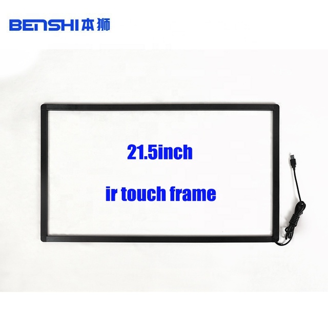 Benshi 21.5 Inch 22 Inch for Lcd Panel Tv Android/windows Driver-free Customized 20 Points Touch Screen Infrared IR Touch Frame