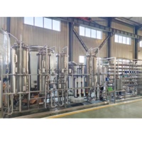 Système de production d'eau ultra pure par osmose inverse de qualité GMP haute pureté avec stockage et distribution pour l'industrie WFI