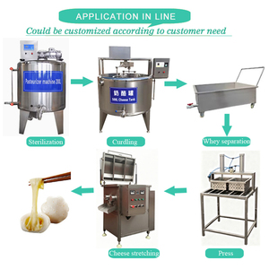 Machine à étirer le <span class=keywords><strong>fromage</strong></span> à la ricinole homologuée CE, équipement de transformation du <span class=keywords><strong>fromage</strong></span> Provolone <span class=keywords><strong>pour</strong></span> l'industrie alimentaire - Product Image 4