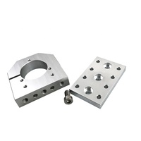 Adaptateur de Base en alliage d'aluminium anodisé, précision personnalisée, Cnc, pièces de fraisage