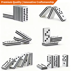 Tùy Chỉnh Sang Trọng Acrylic <span class=keywords><strong>Dominoes</strong></span> Trò Chơi Xách Tay Chuyên Nghiệp Mini Jumbo Kích Thước Đôi Sáu 6 9 Du Lịch 28Pcs Hai Lớp Domino Bộ - Product Image 1