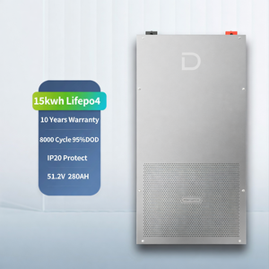 Batterie Dyness Powerbrick 51,2 V 280 Ah murale LiFePO4 hybride lithium-ion 15 kWh avec onduleur basse tension pour système solaire avec Deye - Product Image 5