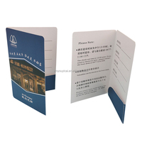 Porte-carte-clé d'hôtel imprimé sur mesure, pochette pour carte-clé en papier, enveloppe pour clé de chambre d'hôtel pour usage hôtelier