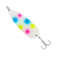 Cuillère de pêche Cheery 5/8oz 7/8oz pour eau douce, pour achigan et brochet, leurre métallique coulant à rotation lente