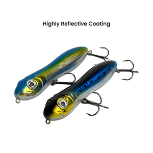 Señuelo de Pesca Flotante Tipo <span class=keywords><strong>Popper</strong></span> Zig Zag para Agua Salada y Dulce, 10.3cm/14.8g - Product Image 2