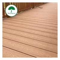 Tarima de WPC para Exteriores, Resistente al Agua, con Superficie con Relieve de Grano de Madera, Colores Personalizables, Venta al Por Mayor Comercial