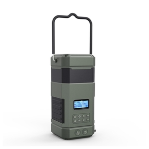 Radio Portatile DF-585 AM/FM con Manovella e Ricarica Solare, Altoparlanti Wireless Ricaricabili - Product Image 1