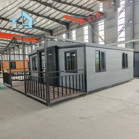 Maison conteneur de 20 pieds au design haut de gamme, compacte, étanche et anti-UV, pour les lieux de repos côtiers