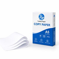 Papier d'impression standard, papier de copie, papier pour imprimante - Blanc A5 80 g/m², 148x210 mm, 500 feuilles/rame, fournitures de bureau
