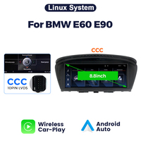 MEKEDE Système Linux Car-play Auto T113 (double cœur Cortex-A7) Écran tactile 1280*480 WiFi BT pour BMW E60 E90 8,8 pouces