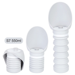 Kean Foldable <b>Dog</b> <b>Water</b> <b>Bottle</b> 550ml Portable Outdoor Pet Drinking Cup - Product Image 1