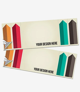 Set Personalizzato di Segnapagina Adesivi e Blocchetti Adesivi 50 Fogli 8x3 Pollici Omaggio Promozionale Cancelleria per Ufficio - Product Image 4