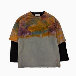 300 GSM Luxury Custom T-<strong>shirt</strong> Plus Size Round Neck <strong>Pro</strong> <strong>Club</strong> T-<strong>shirts</strong> Designer Graffiti Double Long Sleeve for Men T-<strong>shirt</strong> - Product Image 5