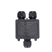 Bornes de câble de boîtier en plastique électrique bloc IP68 étanche boîte de jonction extérieure pour lumière de tunnel de piscine LED