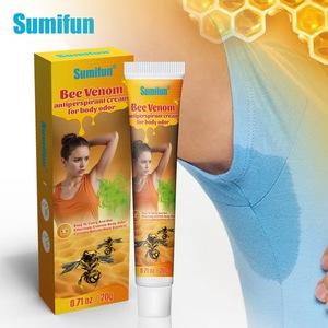 Crème déodorante au venin d'abeille OEM 20g, soin anti-odeurs corporelles parfum frais, pommade pour l'entretien de la peau des aisselles - Product Image 4