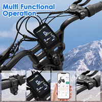 Vélo Électrique Tout-Terrain en Gros d'Usine Certifié EN15194 UL2849, Stock UE/USA, Suspension Intégrale, Pneus Larges, Contrôle par Application