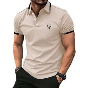 Polo pour homme de qualité supérieure, fournisseur indien, avec un design de col classique, pour un usage décontracté, un style de bureau et un confort quotidien - Product Image 1