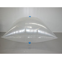 Sac intérieur flexible 1000l pour conteneur d'expédition, sac intérieur en plastique de qualité alimentaire pour jus, huile, eau,