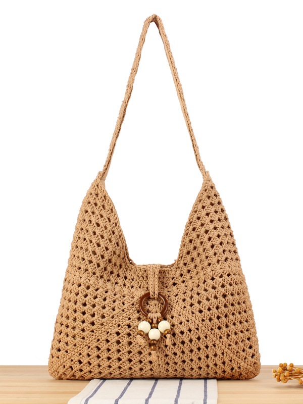 2025 Handwoven Evening Pearl Clutch Flap
