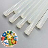 Bâton de colle thermofusible d'approvisionnement d'usine sac Transparent blanc en-tête imprimé emballé pour bois plastique mousse papier verre métal cuir