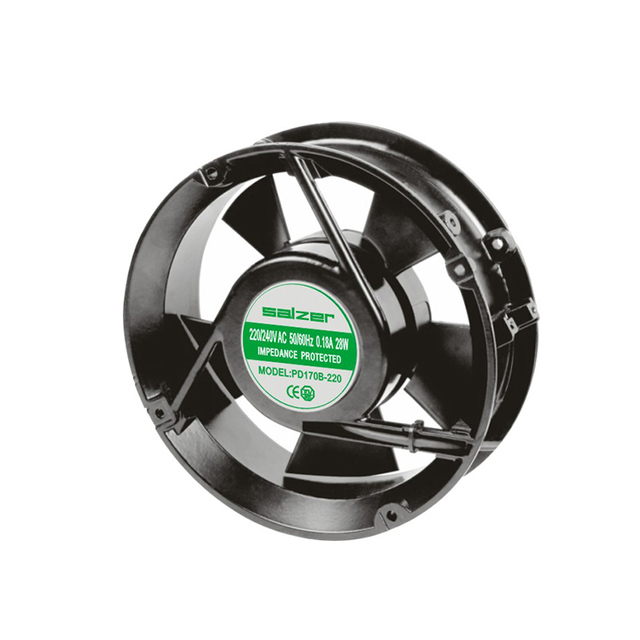 SALZER PD170B-220 220v Ac Axial Fan Dia.172x51mm Vane Cooling Fan Round 6 Inch (CE,TUV,Approved )