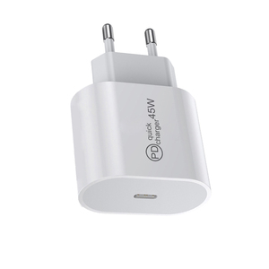 Adaptateur secteur de haute qualité pour ordinateur portable, port Type C, prise EU/<span class=keywords><strong>USA</strong></span>, certification CE FCC ROHS, capacité 45W, chargeur rapide PD - Product Image 4