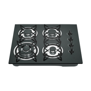 Meilleures ventes de plaques de cuisson à gaz à <span class=keywords><strong>4</strong></span> brûleurs en alliage de zinc avec verre noir pour la cuisine dans les ménages et les hôtels - Product Image 5