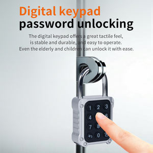 Liangsui Maisusty vente en gros mot de passe personnalisé combinaison numérique en alliage de zinc Tuya Ble <span class=keywords><strong>Code</strong></span> <span class=keywords><strong>cadenas</strong></span> avec application pour téléphone intelligent - Product Image 5