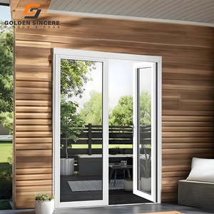 ประตูบานสวิงกระจกอะลูมิเนียมคุณภาพสูง GS สำหรับใช้ในบ้านพักตากอากาศ - Product Image 6