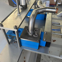 Machine automatique de fabrication de biscuits, ligne de production de farine avec taille de produit réglable, capacité de 2500 pièces/heure