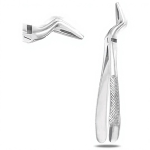 Forceps d'extraction dentaire # Instruments chirurgicaux d'extraction dentaire en acier inoxydable de qualité supérieure 51L pour racines supérieures gauche, chirurgie buccale - Product Image 1