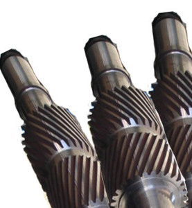 El eje de engranaje de espiga personalizado se aplica a la turbina - Product Image 1