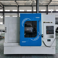 TCK65Y FANUC Control CNC Turn-Mill Center Sumbu-Y A2-6 Spindle BMT55 Live Tooling Turret Maks. Diameter putaran 315mm Panjang 550mm