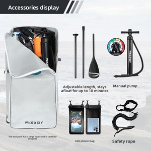 Tabla de Paddle Surf Inflable (SUP) HY Sports, Ecológica, Portátil, <span class=keywords><strong>Longboard</strong></span> con 3 Aletas para Deportes Acuáticos, Venta al Por Mayor - Product Image 5