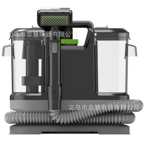 Mini nettoyeur de tissus multifonctionnel à pulvérisation et aspiration, machine de nettoyage tout-en-un pour tapis, rideaux et canapés - Product Image 4