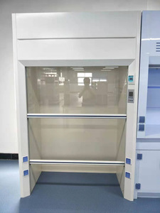 Top Sales 5 Feet Walk <strong>in</strong> Fume Cabinet Two Vertical Rising Sashes All Steel CE Certificate - Product Image 4