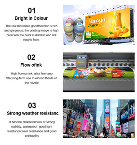 Miễn Phí 1 Lít Chất Lượng Tốt Sinh Thái Dung Môi Mực In Phun Cho Rộng Lớn Định Dạng In Ấn Máy In Vinyl <span class=keywords><strong>Flex</strong></span> PP Biểu Ngữ Xe Nhãn Dán Chất Liệu - Product Image 4