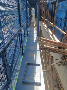 Source Bâtiment d'usine Cadre de levage Construction en maille externe Maille de protection <span class=keywords><strong>rigide</strong></span> Échafaudage Feuille de maille en acier - Product Image 6