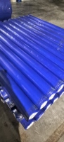 Rouleau de bâche tissée en polyéthylène bleu PE, vente en gros directe usine Chine