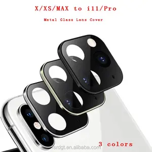 新到货秒变保护壳 (适用于 iphone x xs max 变为 11 pro max 金属镜头屏幕保护膜